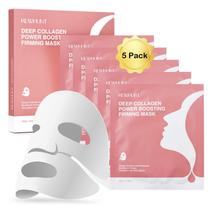 Máscara Facial de Colágeno Kewhunt Deep Overnight Hydrogel - 5 Unidades (40mL cada)