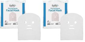 Máscara facial de gaze ForPro pré-cortada 100% algodão 100 unidades (x2) Máscara facial de gaze ForPro pré-cortada 100% algodão 100 unidades (x2)