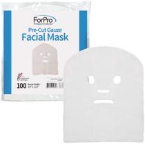 Máscara facial de gaze para coleção Pro Professional 100% algodão Máscara facial de gaze para coleção Pro Professional 100% algodão
