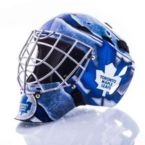 Máscara facial de goleiro Franklin Sports Toronto Maple Leafs NHL