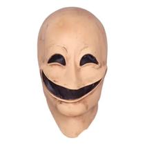Máscara Facial De Látex No Head Horror Full Man Smile Terror Máscara Facial De Látex No Head Horror Full Man Smile Terror