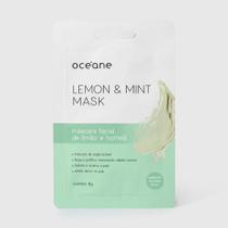 Máscara Facial de Limão e Hortelã Lemon And Mint Mask 8g Océane