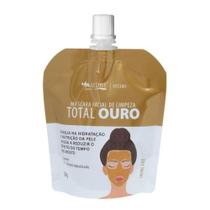 Máscara facial de limpeza ouro 50g - Max Love