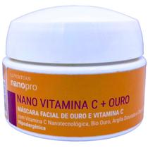 Máscara Facial de Ouro e Vitamina C La Vertuan