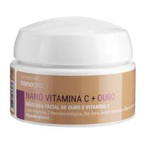 Máscara Facial de Ouro e Vitamina C NanoPro La Vertuan 130g