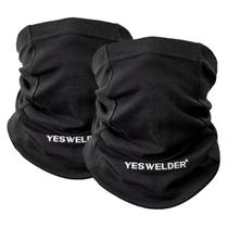 Máscara facial de soldagem resistente a chamas Neck Gaiter, pacote com 2 unidades YESWELDER