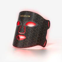 Máscara facial de terapia de luz LED MEGELIN 7 cores com almofadas para os olhos