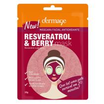 Máscara Facial Dermage - Resveratrol & Berry Máscara Facial Dermage - Resveratrol & Berry