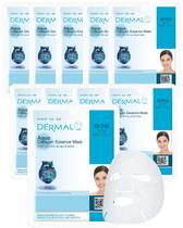 Máscara Facial DERMAL Aqua Collagen Essence - 10 Unidades