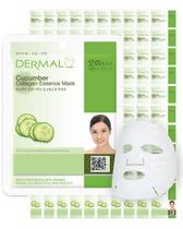 Máscara facial DERMAL Cucumber Collagen Essence x100 Soothing