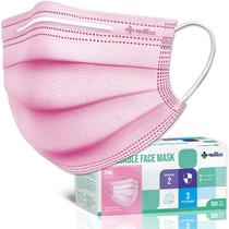 Máscara facial descartável ASTM Nível 1 da Medtecs, 3 camadas, 50/2000 unidades
