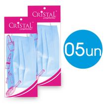 Mascara Facial Descartavel Infantil Cristal Azul 05 pacotes c/ 10 unidades Mascara Facial Descartavel Infantil Cristal Azul 05 pacotes c/ 10 unidades