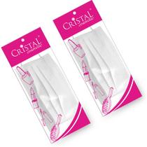 Mascara Facial Descartavel Infantil Cristal Branca 02 pacotes c/ 10 unidades Mascara Facial Descartavel Infantil Cristal Branca 02 pacotes c/ 10 unidades