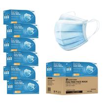 Máscara facial descartável Jointown Anti-Fog, caixa de 3 camadas com 1000