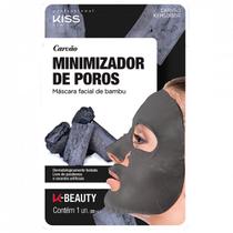 Máscara facial efeito minimizador de poros Carvão Kiss NY