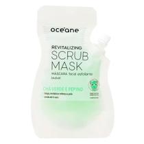 Máscara Facial Esfoliante Océane - Revitalizing Scrub Mask Chá verde e Pepino