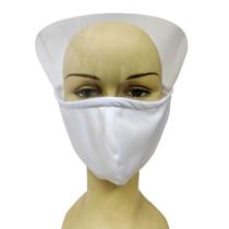 Mascara Facial Face Shield Protetor Viseira Respingos Escudo Epi Ajustavel - AB MIDIA