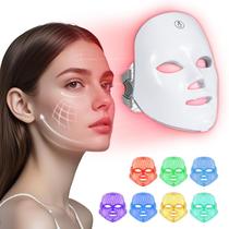 Máscara Facial Facego com Luz Vermelha - 7 Cores - Recarregável