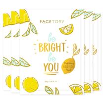 Máscara Facial Facetory Be Bright Be You - Clareamento com Folha Dourada Máscara Facial Facetory Be Bright Be You - Clareamento com Folha Dourada