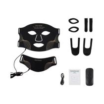 Máscara Facial Flexível De Silicone Com 7 Cores De LED Photon Terapia De Luz Vermelha Dispositivo