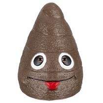 Máscara facial Funny Poop Resin Creative Hilarious para adultos