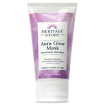 Máscara facial HERITAGE STORE Aura Glow Brightening 60mL Vegan
