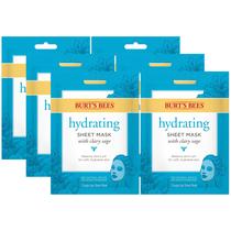 Máscara facial Hidratante Burt's Bees com Clary Sage 6 folhas