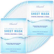 Máscara facial hidratante de peptídeo de colágeno Ebanel x40 com vitamina C Máscara facial hidratante de peptídeo de colágeno Ebanel x40 com vitamina C