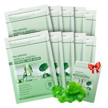 Máscara facial IREV Centella Asiatica Calming com Aloe, pacote com 10 Máscara facial IREV Centella Asiatica Calming com Aloe, pacote com 10