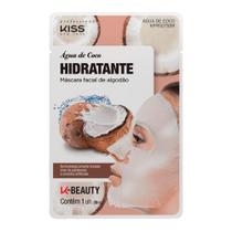 Máscara Facial Kiss New York Hidratante Água de Coco 1 Unidade