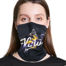Máscara facial Kobe NBA 3D Print, pano macio respirável, reutilizável