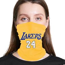 Máscara facial Kobes Bryants 24 NBA 3D Print Reutilizável Lavável