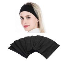 Máscara facial larga Yeshan Wide para mulheres, preta, pacote com 10 Máscara facial larga Yeshan Wide para mulheres, preta, pacote com 10