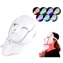 Máscara Facial Led 7 Cores Máscara Elétrica (UM)
