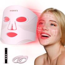 Máscara Facial LED NVBOTY com 400 LEDs e Luz Infravermelha 850nm
