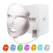 Máscara facial LED para cuidados com a pele Aphrona Moonlight Pro 7 Color