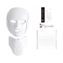 Máscara Facial LED Sem Fio De 7 Cores Para Rejuvenescimento Da Pele, Remoção De Rugas E Cuidado Do Máscara Facial LED Sem Fio De 7 Cores Para Rejuvenescimento Da Pele, Remoção De Rugas E Cuidado Do