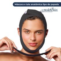 Máscara facial Lipo Papada com tala Mentoneira Modelleskin Cor:PretoTamanho:Ùnico Máscara facial Lipo Papada com tala Mentoneira Modelleskin Cor:PretoTamanho:Ùnico