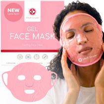 Máscara Facial Medi Grade Gel Refrescante Rosa com Capa de Lycra
