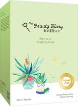 Máscara Facial My Beauty Diary Aloe Vera - 8 Folhas - Efeito Calmante Máscara Facial My Beauty Diary Aloe Vera - 8 Folhas - Efeito Calmante
