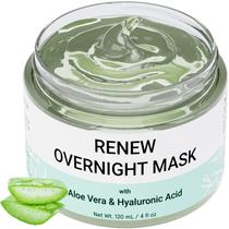 Máscara Facial Noturna Doppeltree RENEW - Com Aloe Vera e Ácido Hialurônico Máscara Facial Noturna Doppeltree RENEW - Com Aloe Vera e Ácido Hialurônico