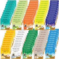 Máscara facial OBS Lab Orangeroses 100 unidades de essência coreana 10 tipos