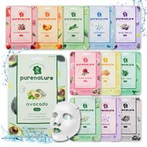 Máscara Facial PB&Jay Purenature - Hidrata e Calma (20g x 12 unidades) - Açaí