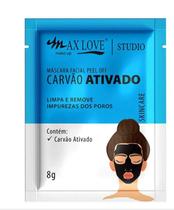 Máscara Facial Peel Off Carvão Ativado Sachê - Max Love