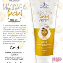 Máscara Facial Peel Off - Gold - Phallebeauty - phállebeauty Máscara Facial Peel Off - Gold - Phallebeauty - phállebeauty