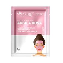 Máscara Facial Peel Off Max Love Sache Argila Rosa