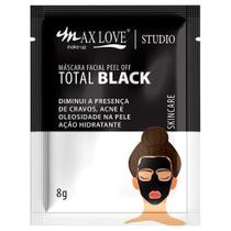Máscara Facial Peel Off Total Black 8g - Max Love