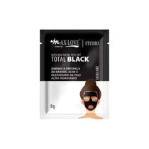 Máscara Facial Peel Off Total Black Max Love 10g