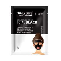 Máscara facial peel off total black - Max Love Máscara facial peel off total black - Max Love