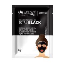 Máscara Facial Peel Off Total Black - Max Love